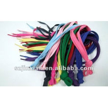 Hot colorful fancy flat shoelaces